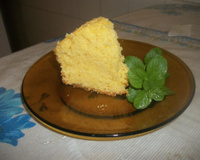 Bolo de fubá simples