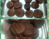 Biscoito fácil de chocolate