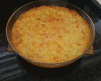 Frango desfiado ao creme de milho