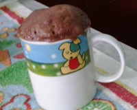 Bolo de caneca sem fermento