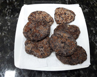 Hambúrguer vegano de feijão preto