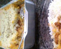 Escondidinho de carne moída