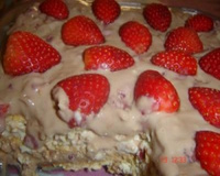 Pavê delícia de morango