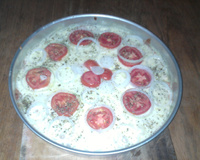 Massa de pizza fácil no liquidificador