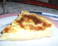 Quiche de requeijão e queijos