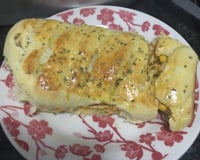 Enroladinho de salsicha assado fácil