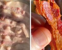 Uma frigideira, água e paciência é tudo que você precisa para fazer o bacon mais crocante e gostoso da sua vida