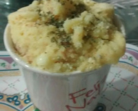 Torta salgada de microondas