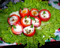 Delícia de tomovo( tomate com ovo )