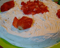 Bolo de aniversário da Luzia