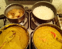 Acarajé, vatapá e caruru