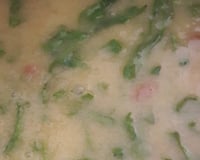 Caldo verde de aipim