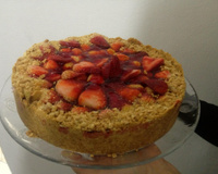 Torta de morango do Lelo