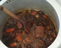 Carne na panela de pressão