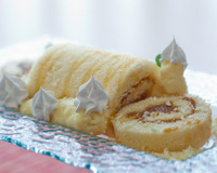 Rocambole de doce de leite