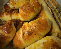 Enroladinho de presunto e queijo