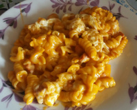 Macarrão na pressão com linguiça