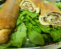 Pão de lingüiça delicioso