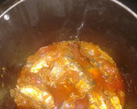 Sardinha na panela de pressão (igual as de lata do mercado)