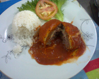 Polpettone à Parmegiana