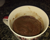 Bolo no copo - somente 1 miutos no micro-ondas