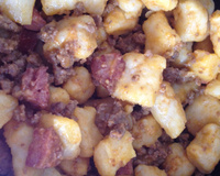 Nhoque de aipim (mandioca ou macaxeira)