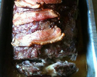 Rocambole de carne moída