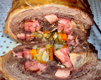 Costela de Boi Recheada