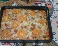 Massa de pizza de liquidificador