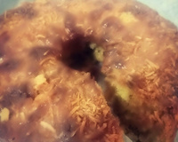 Bolo de madioca com leite condensado