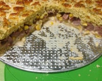 Torta salgada 2 recheios