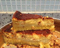 Bolo de fubá cremoso