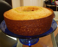 Bolo de laranja com casca fácil