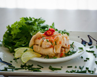 Peixe ao leite de coco