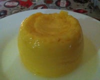 Pudim de micro-ondas na caneca