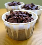 Cupcake de brownie light