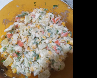 Salada de maionese delícia