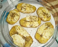 Batata rápida de micro-ondas