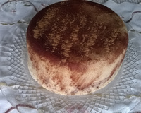 Bolo pão de banana de microondas