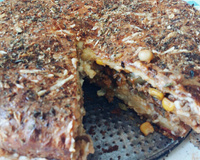 Torta salgada de carne