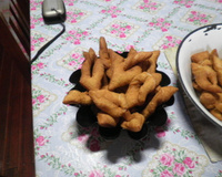 Grostoli salgado da Andressa