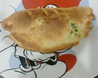 Empanada de queijo com espinafre