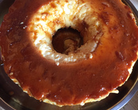 Bolo pudim de laranja