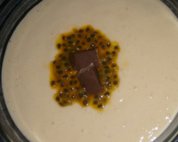 Mousse de Maracujá com Brigadeiro e Bis