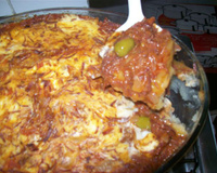 Escondidinho de carne seca