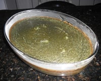 Souflé rápido de espinafre