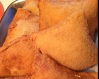 Pastel de pão de forma