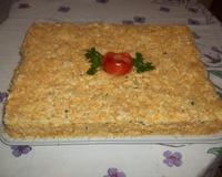 Bolo salgado de frango