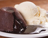 O verdadeiro petit gâteau au chocolat chaud