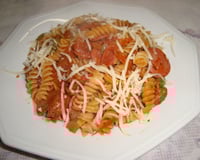 Macarrão de calabresa